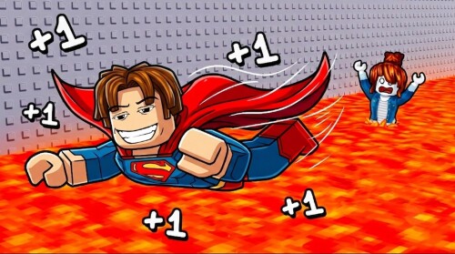+1 Super Hero Fly Escape official Roblox cover art